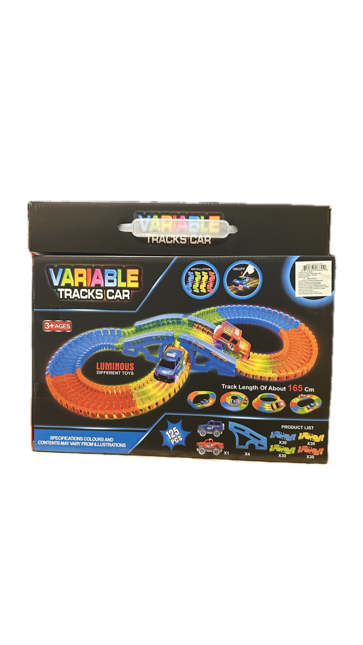 Flexible Car Track Set