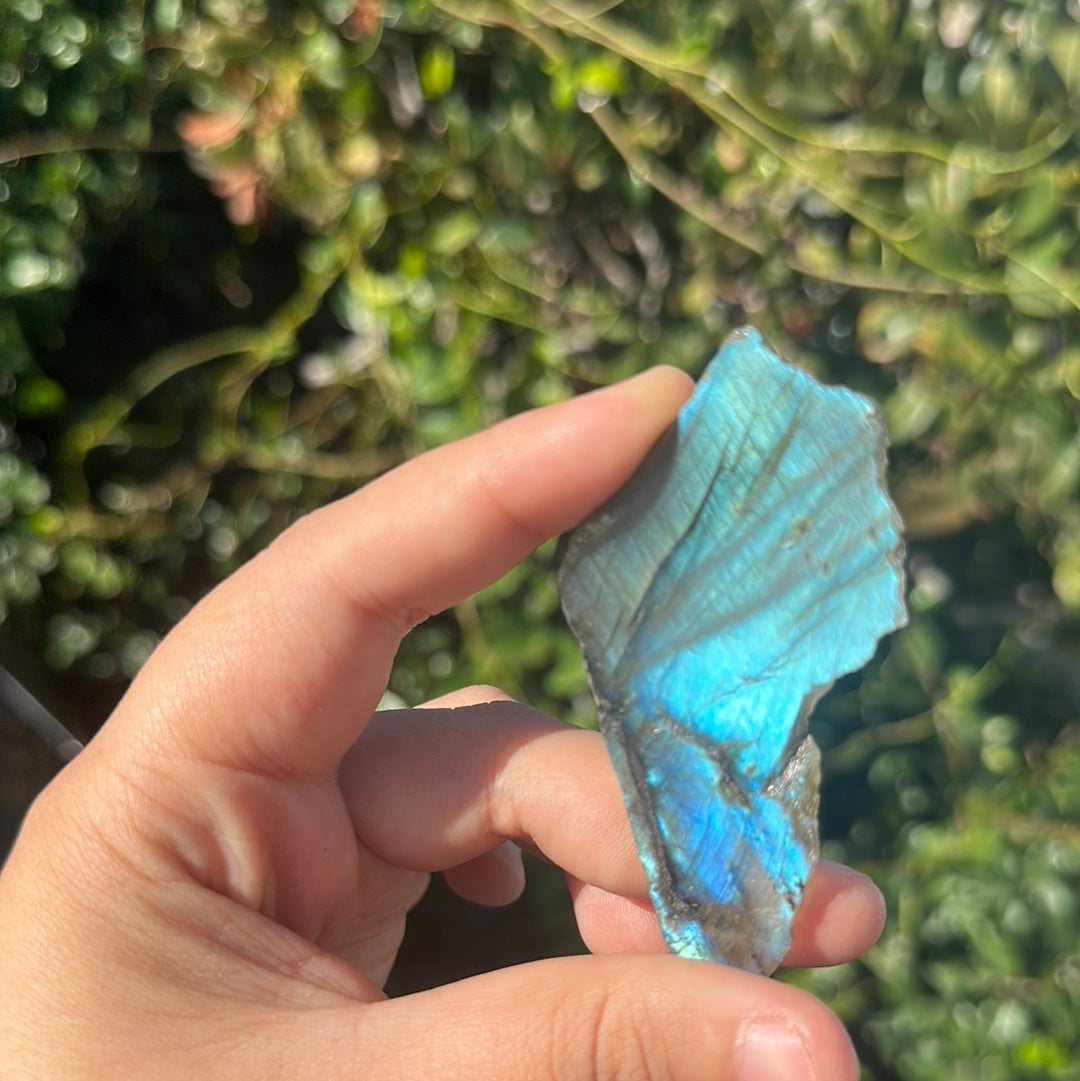 Labradorite slabs