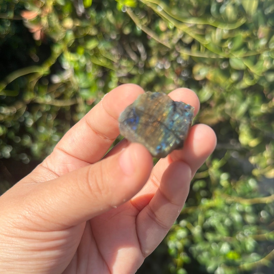 Labradorite slabs