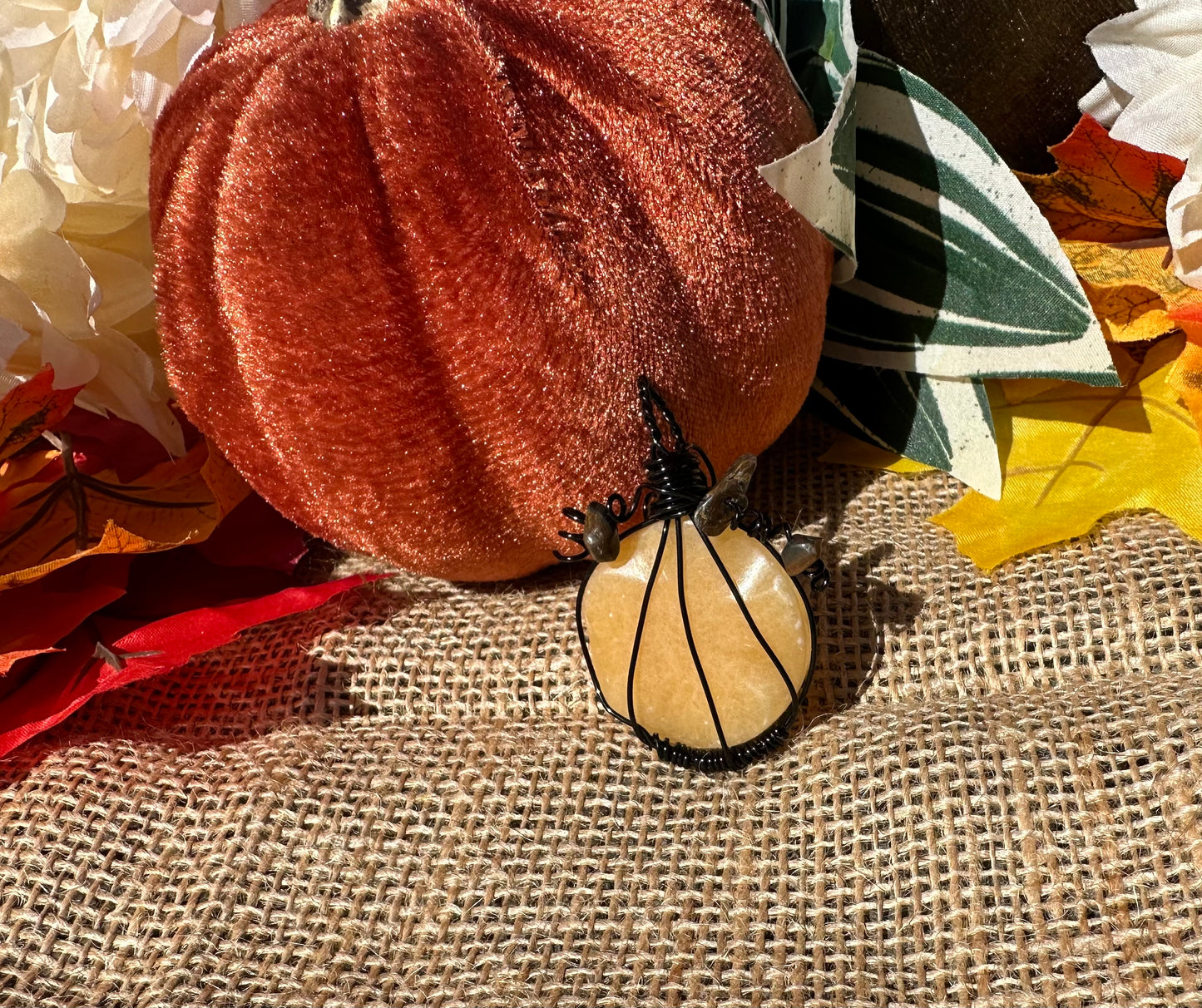 Pumpkin pendant