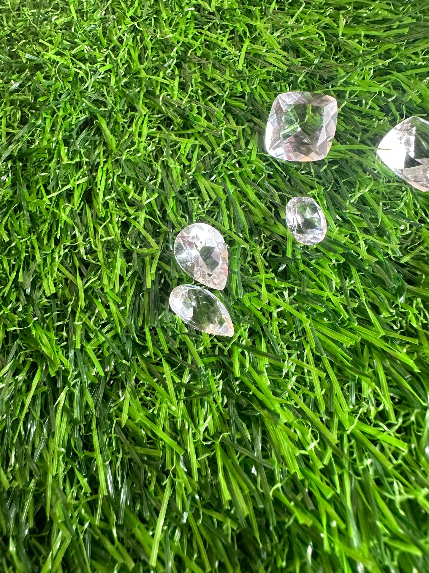 Clear Quartz Diamonds