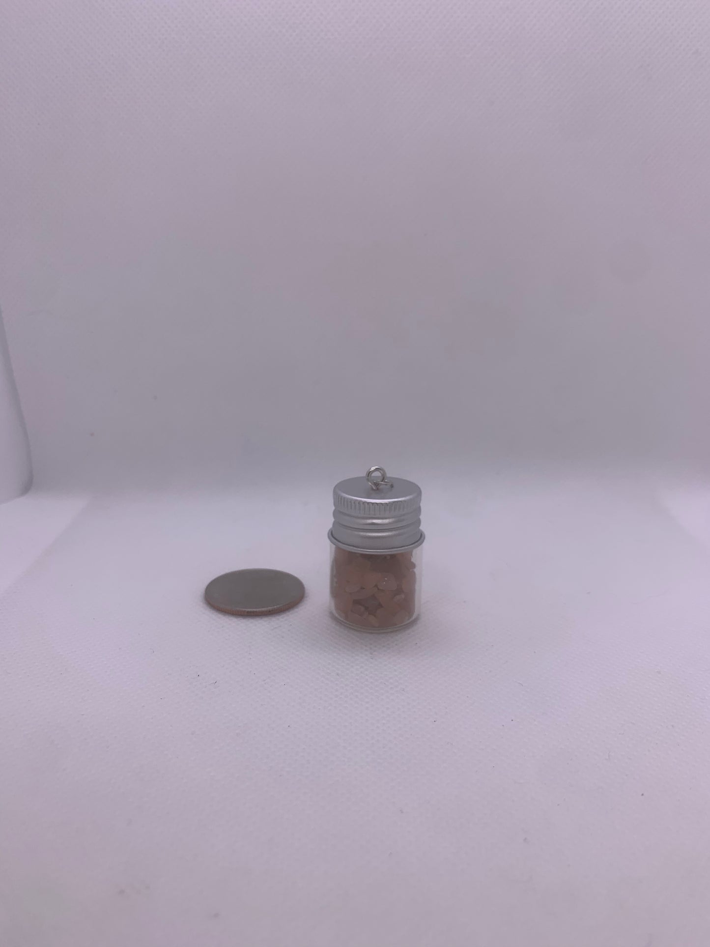 PeachMoon Stone Bottle Pendant