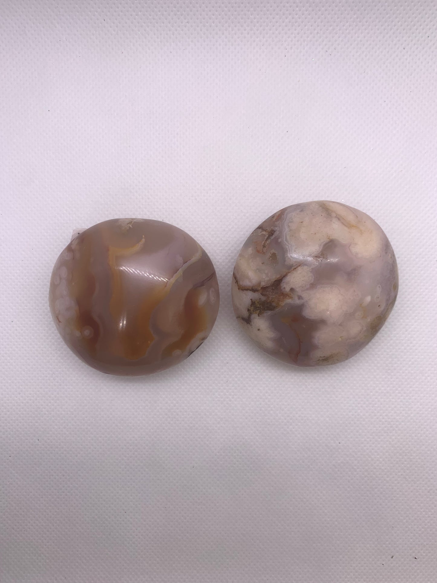 Carnelian with Flower Agate