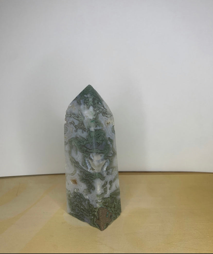 Druzy Moss Agate