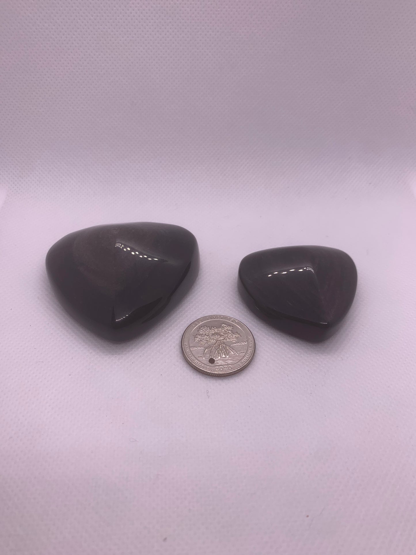 Silver obsidian