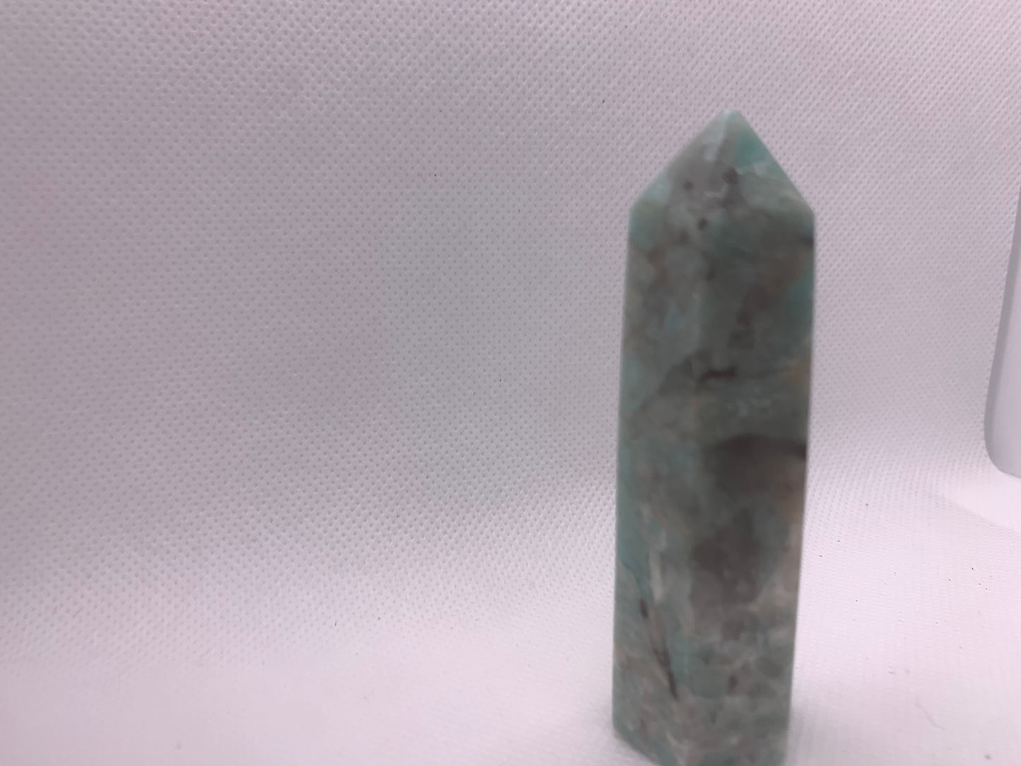 Amazonite with Smokey Quartz
