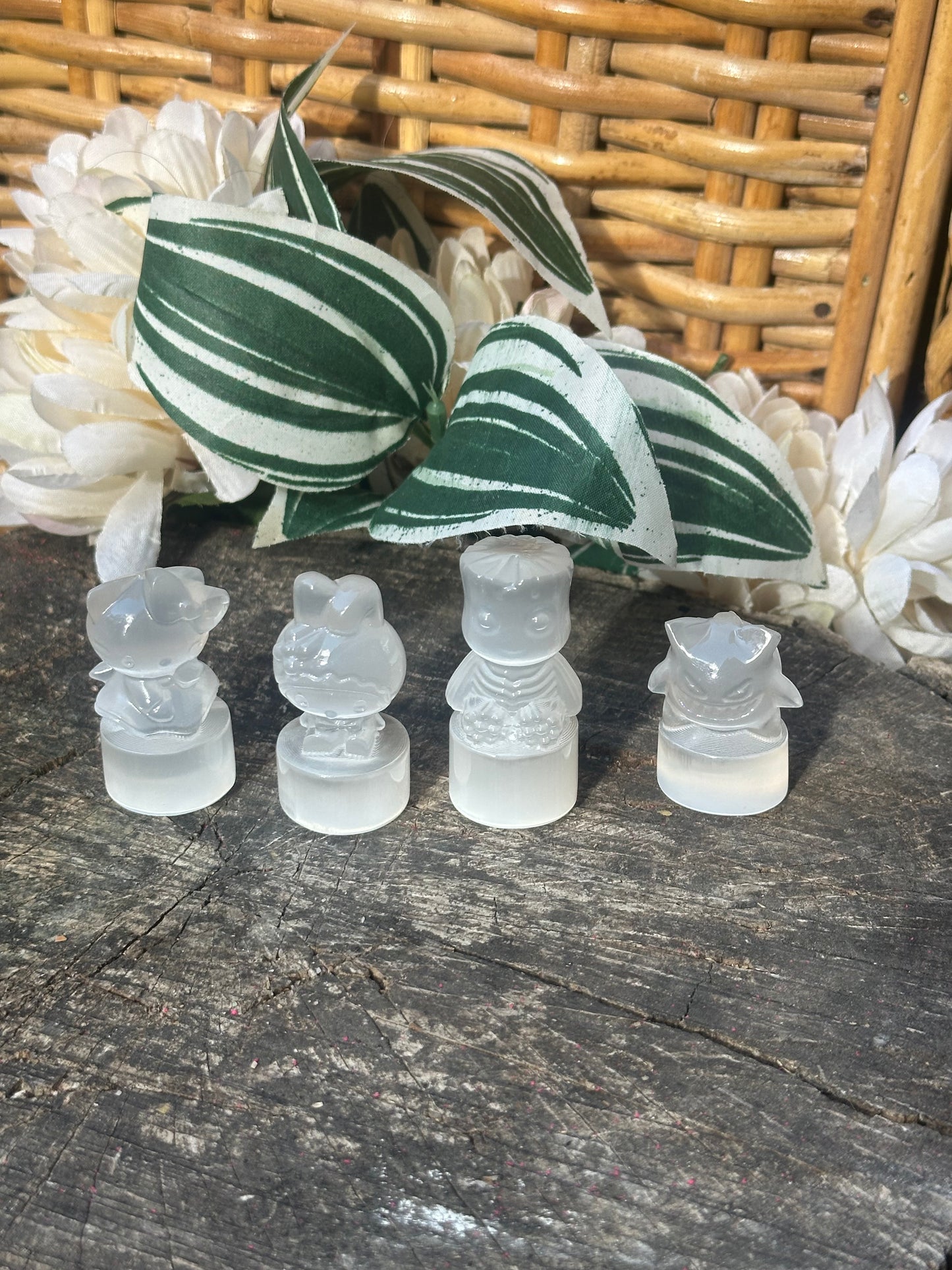 Selenite Carvings