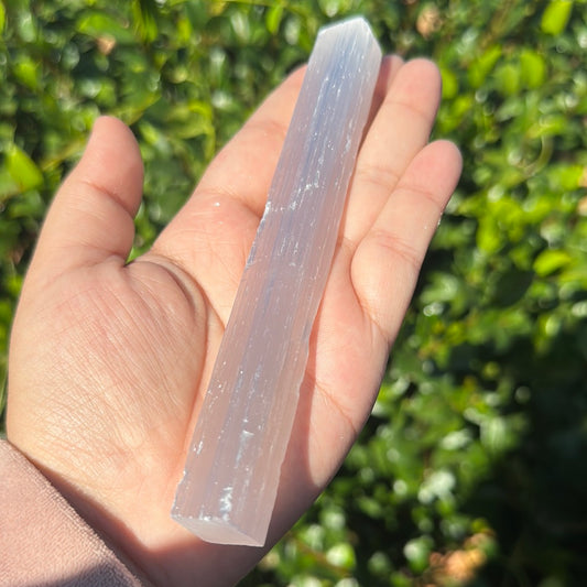 Selenite 6” wands