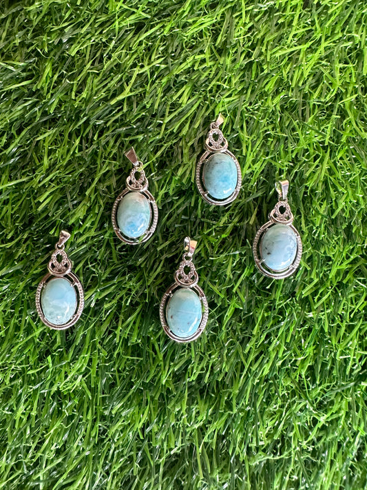 Larimar pendants