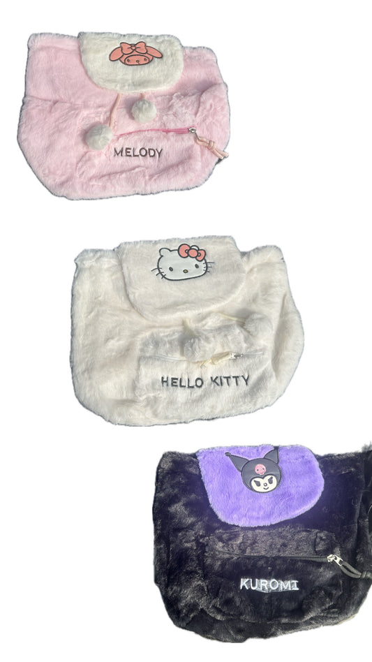 Hello Kitty & Friends Furry Backpacks