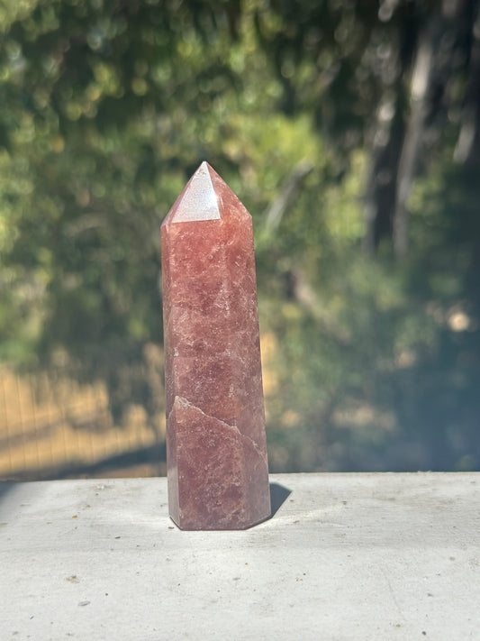 Strawberry Quartz Tower