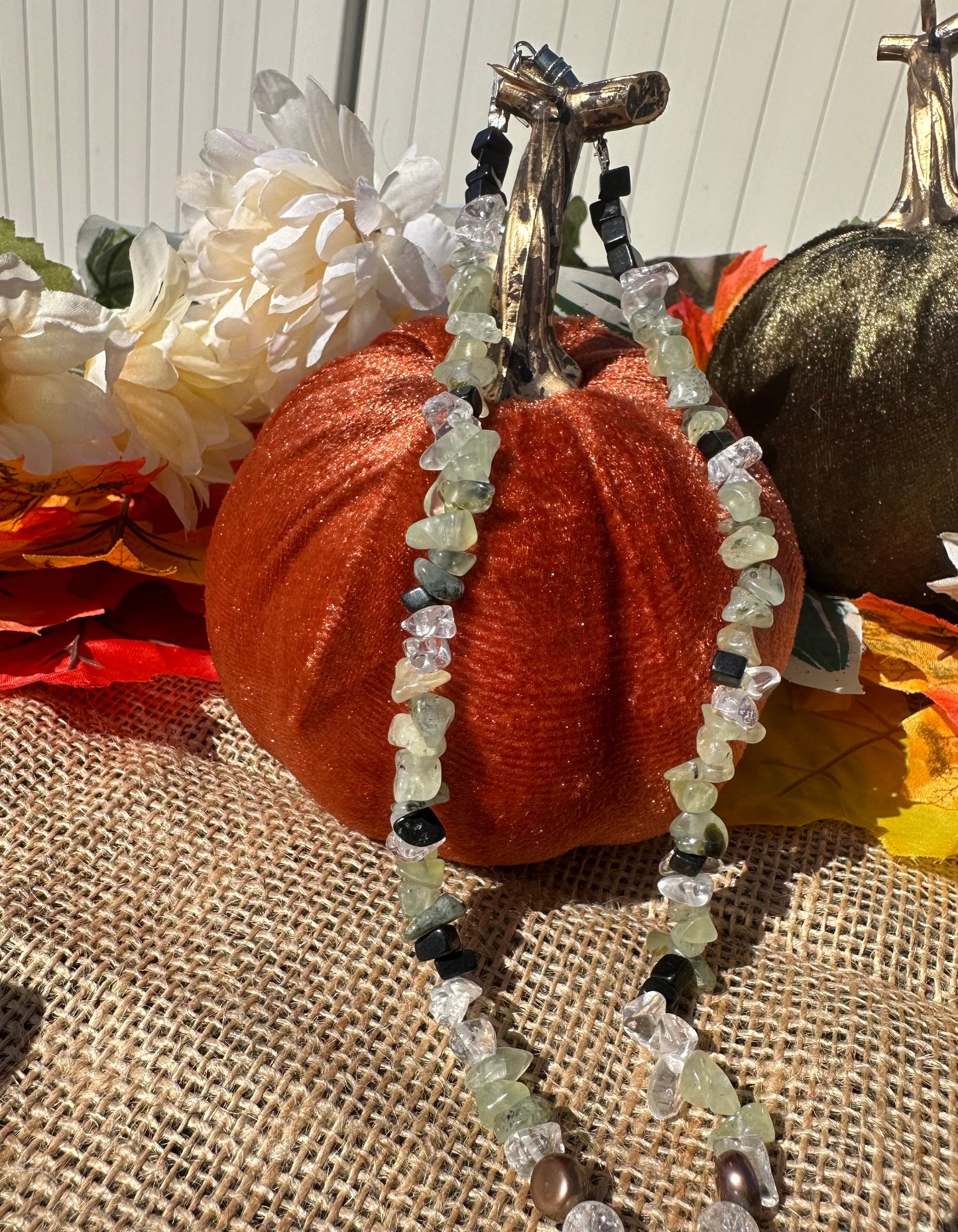 Carnelian heart 17”