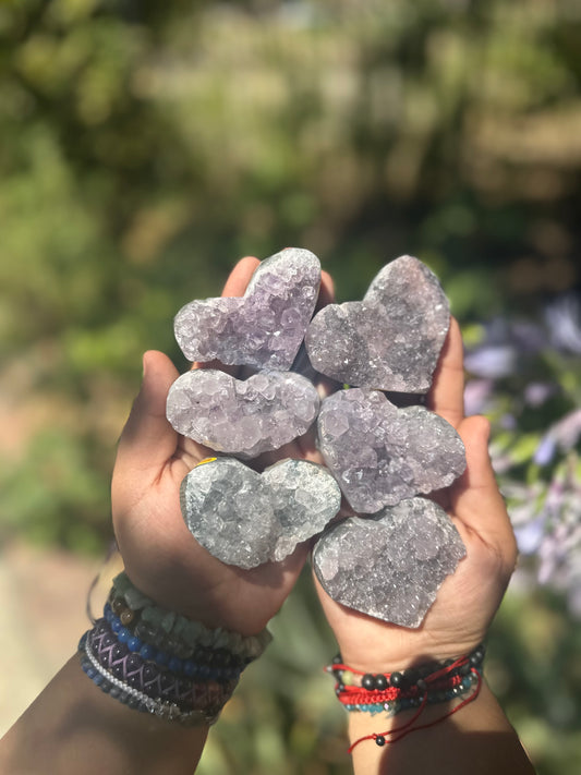 Amethyst Hearts