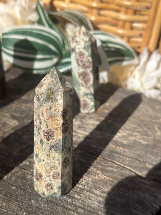 Green Flower Jasper