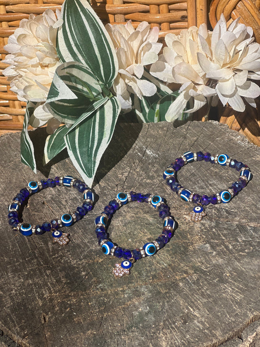 Evil eye Bead & Charm