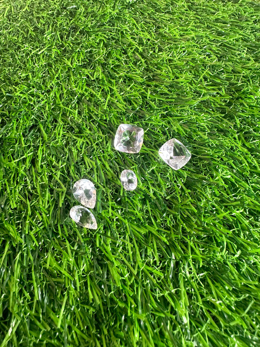 Clear Quartz Diamonds