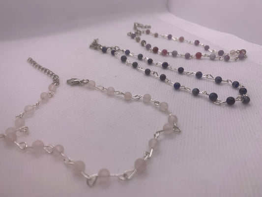 2mm Bead Anklets