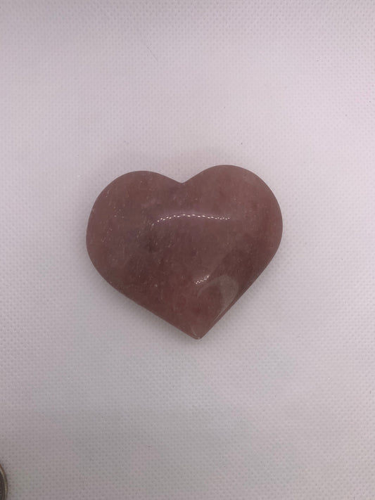 Strawberry Quartz Heart