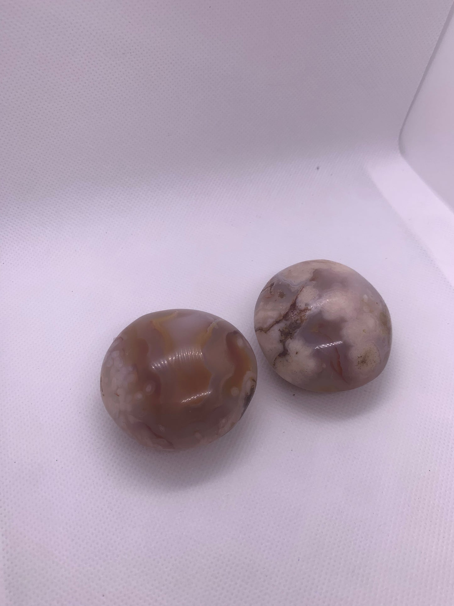 Carnelian with Flower Agate