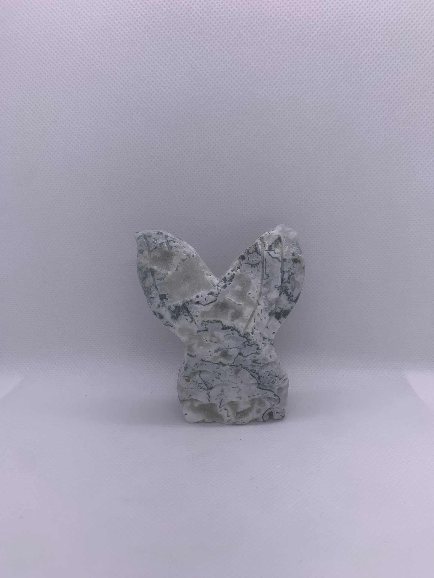 Moss Agate Mermaid Tail