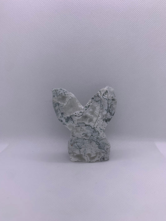 Moss Agate Mermaid Tail