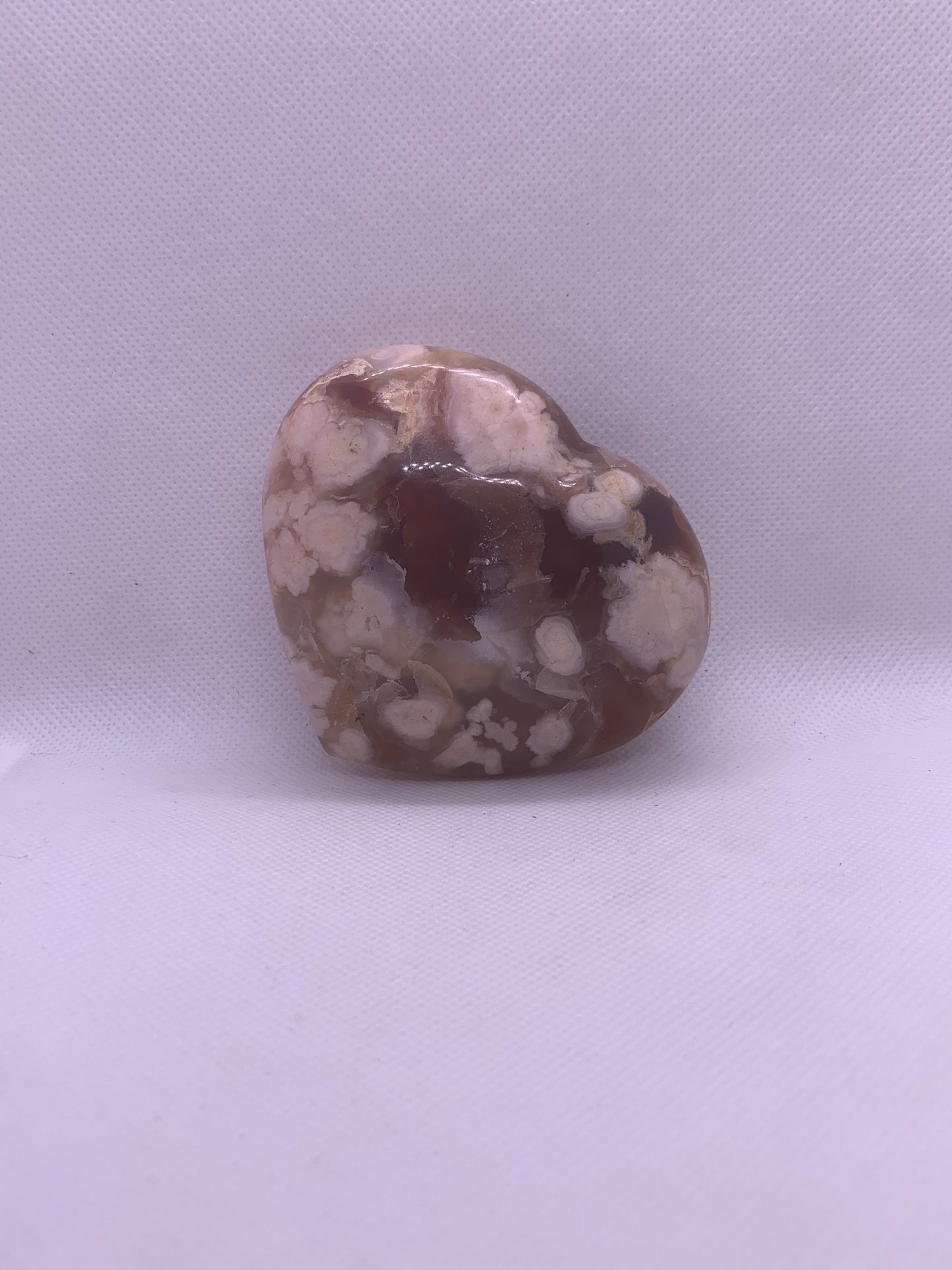 Carnelian & Flower agate