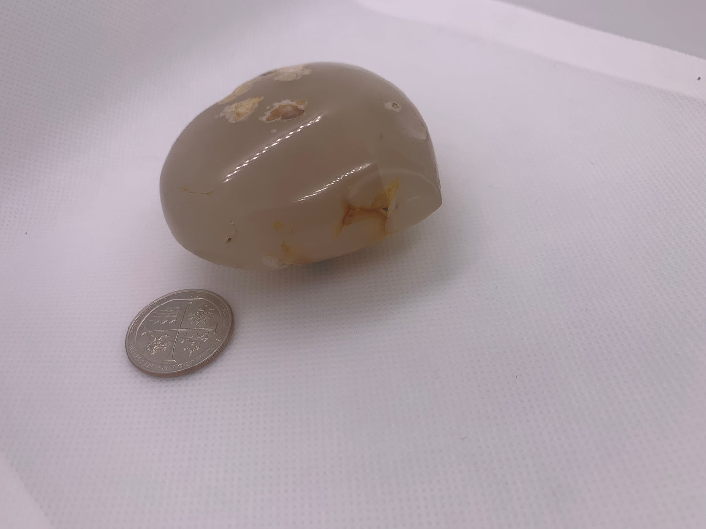 Flower Agate Heart