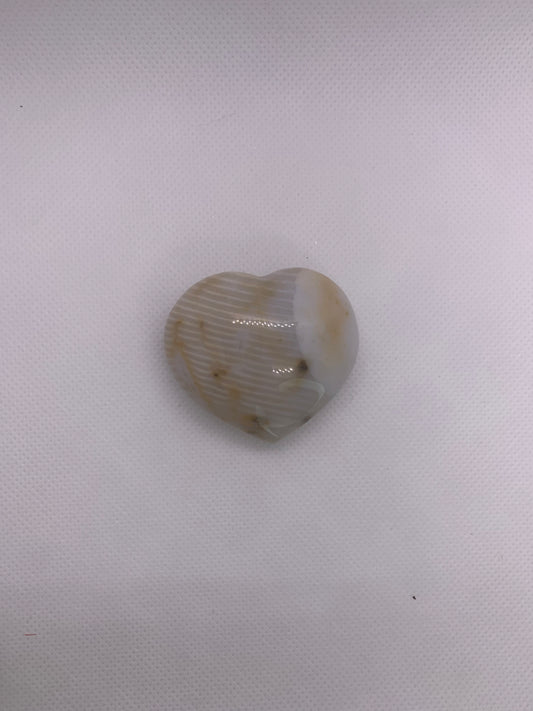 Banded Agate Heart